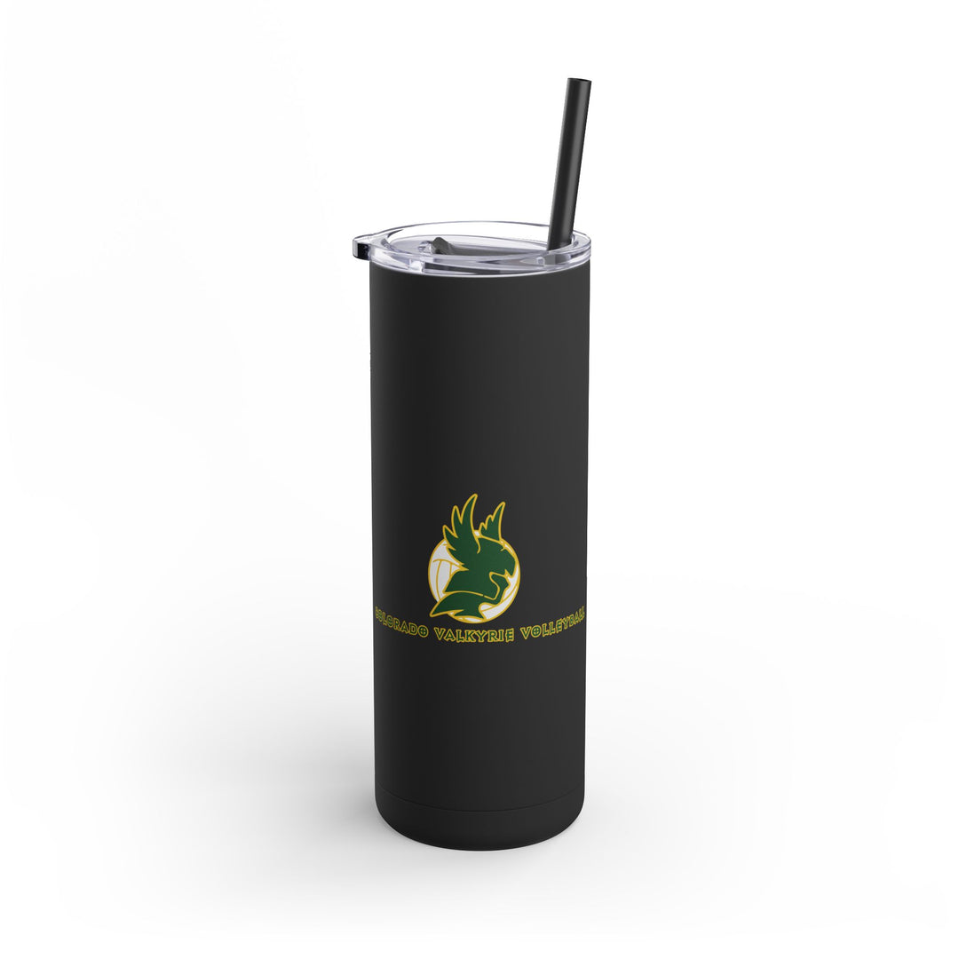 Colorado Valkyrie Volleyball Club Skinny Matte Tumbler 20oz