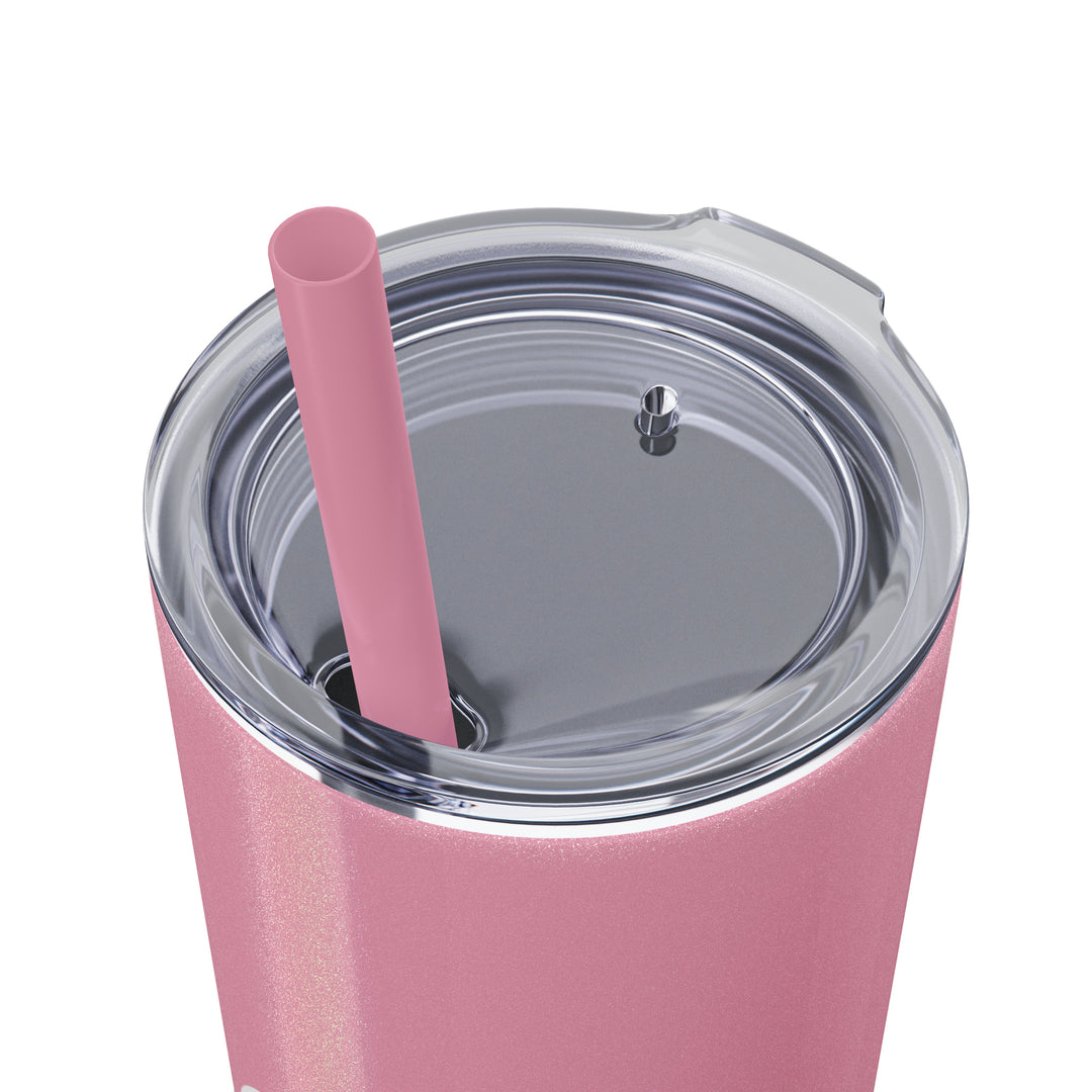 Skinny Tumbler with Straw 20oz