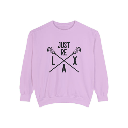 Just Re LAX Lacrosse Adult Unisex Premium Crewneck Sweatshirt