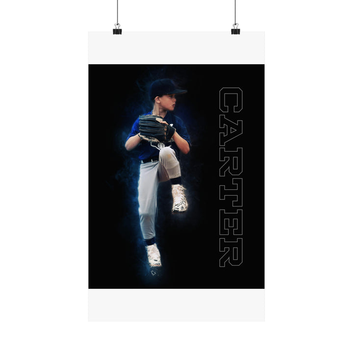 Matte Vertical Poster w/Gritty Effect