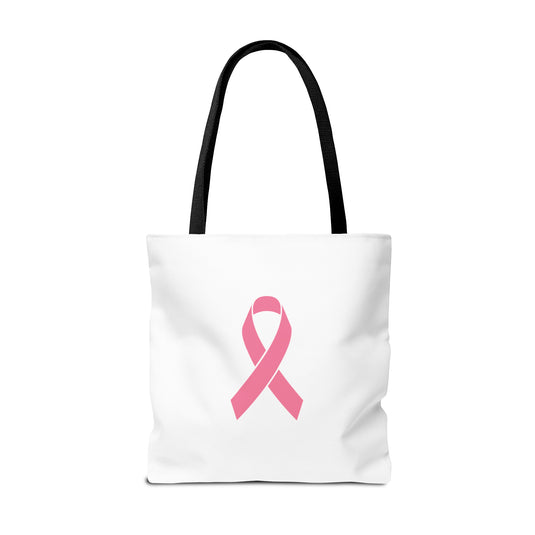 Cancer Collection Pick Your Sport Mom Ribbon & Heart Tote Bag