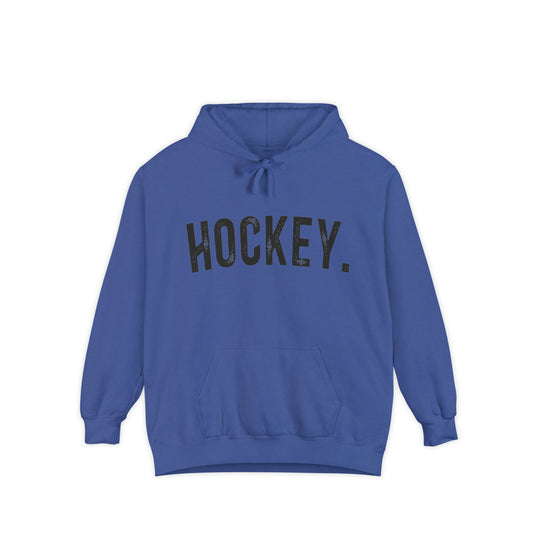 Rustic Design Hockey Adult Unisex Premium Hooded Sweatshirt