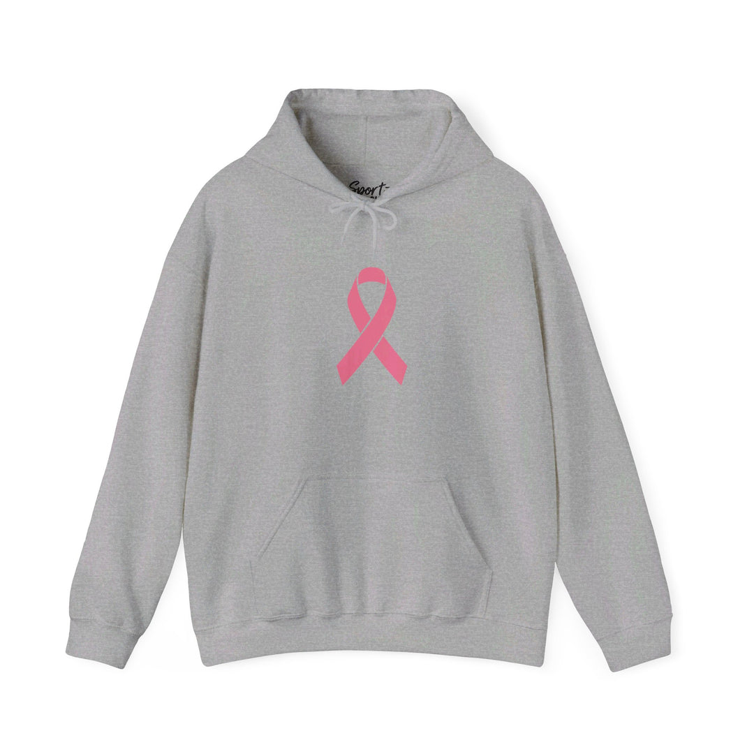 Cancer Ribbon Adult Unisex Hooded Sweatshirt