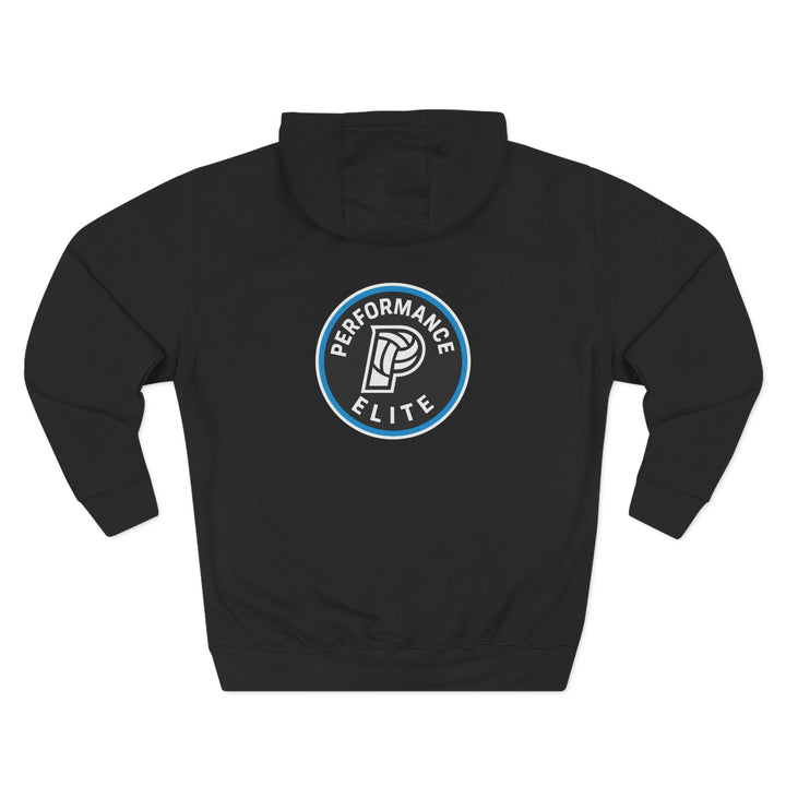 Performance Elite Unisex Adult Mid-Level Hooded Sweatshirt w/Front & Back Logo