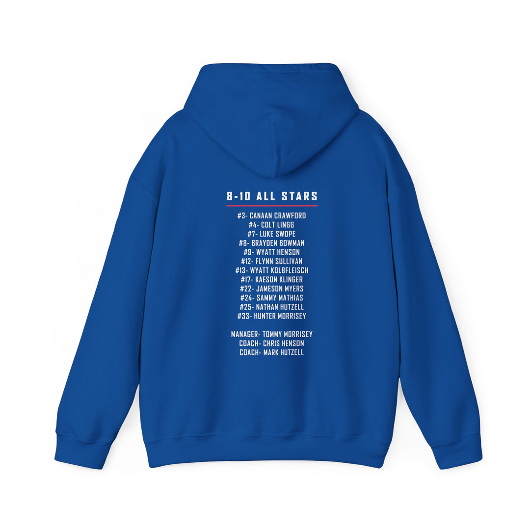 Valley Little League Baseball Unisex Adult Hooded Sweatshirt - District Champions