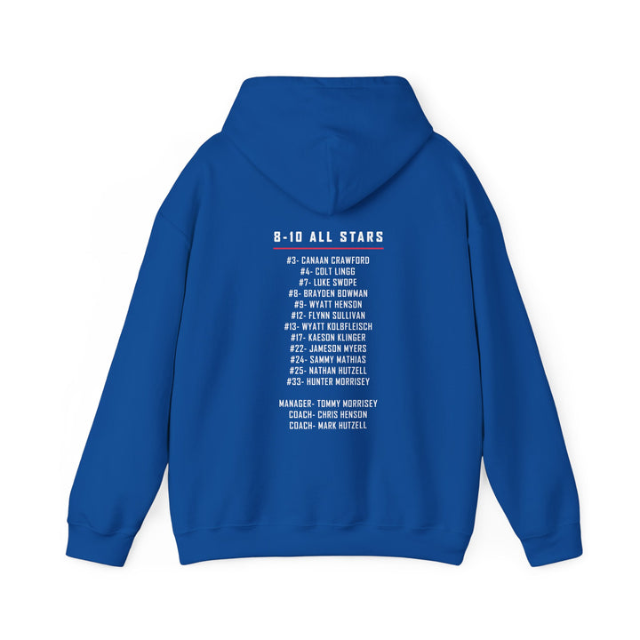 Valley Little League Baseball Unisex Adult Hooded Sweatshirt - District Champions