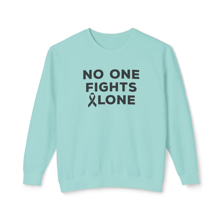 No One Fights Alone Adult Unisex Premium Crewneck Sweatshirt