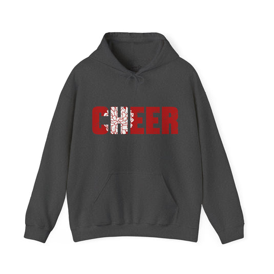 Cheer Adult Unisex Basic Hooded Sweatshirt