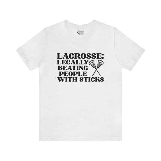 Lacrosse Legally Adult Unisex Mid-Level T-Shirt