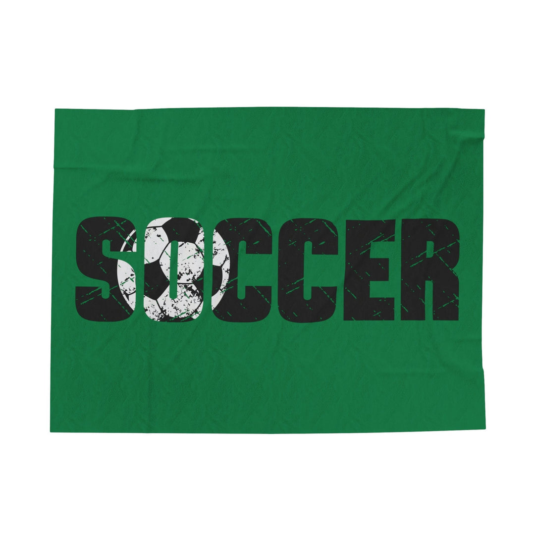 Soccer Plush Blanket