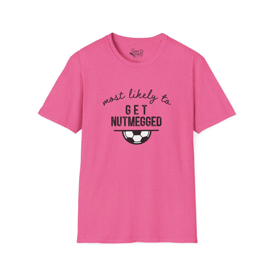 Most Likely To Soccer Adult Unisex Basic T-Shirt