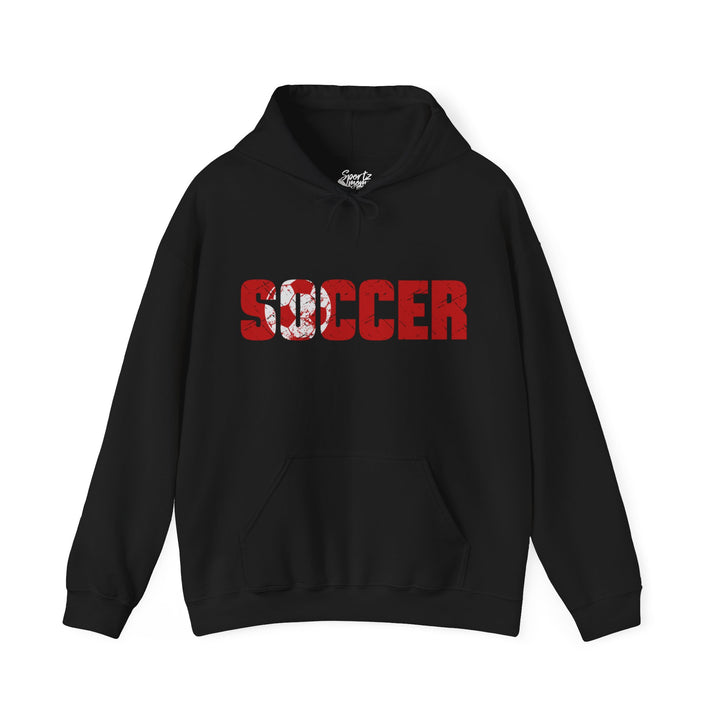 Soccer Adult Unisex Hooded Sweatshirt
