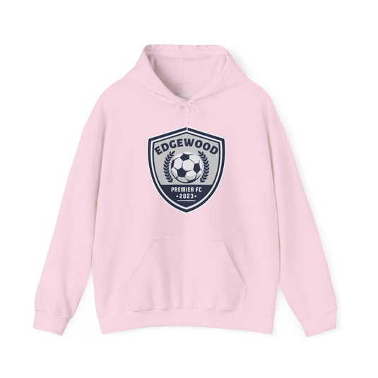 Edgewood Premier FC Unisex Adult Basic Hooded Sweatshirt - Breast Cancer Awareness