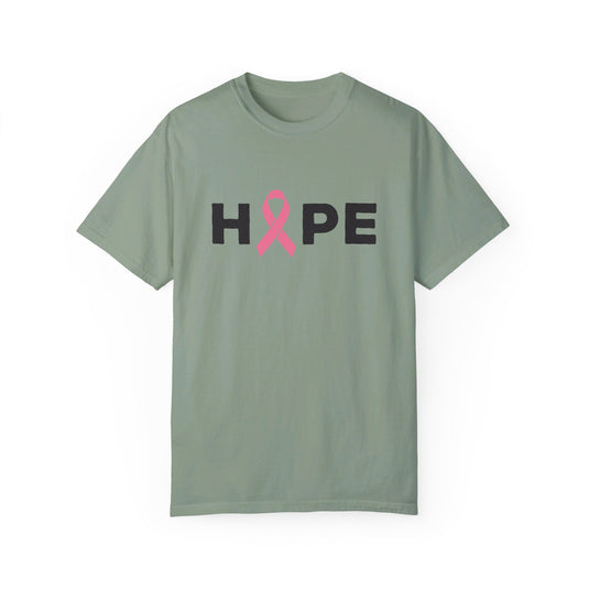 Hope Cancer Ribbon Adult Unisex Premium T-Shirt