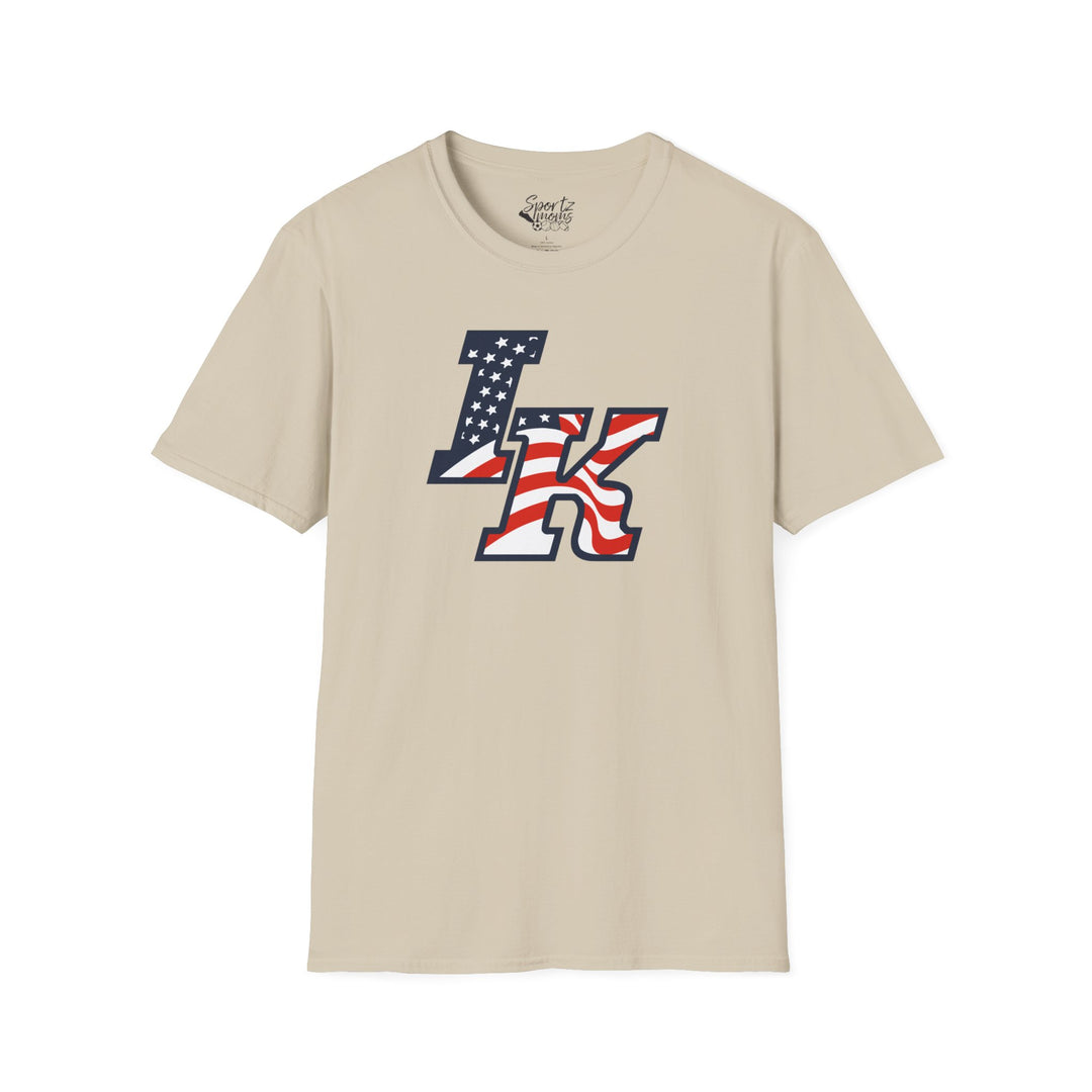 Iron Knights Adult Unisex T-Shirt - Flag Design