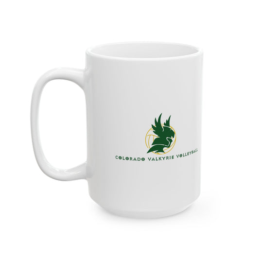 Colorado Valkyrie Volleyball Club Ceramic Mug