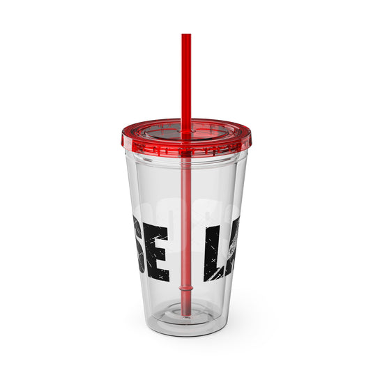 Lacrosse 16 oz Sunsplash Tumbler with Straw