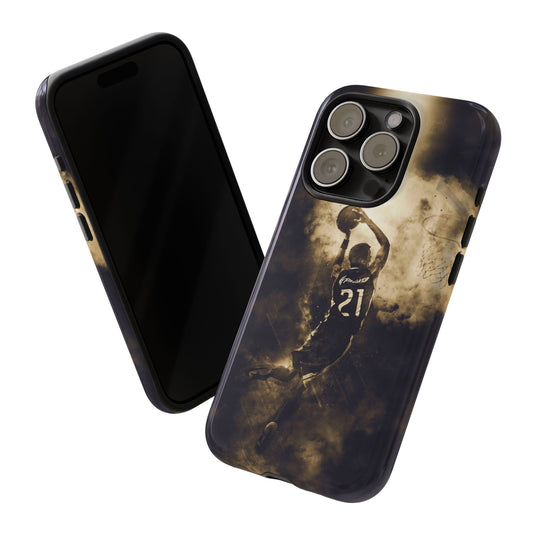 Custom Picture Tough Phone Case - Smoke Effect