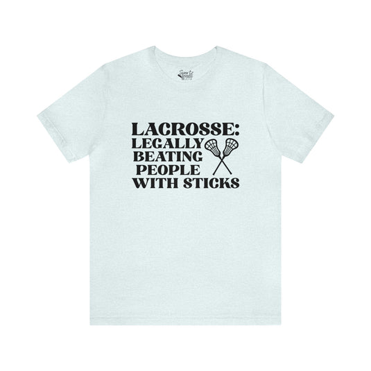 Lacrosse Legally Adult Unisex Mid-Level T-Shirt