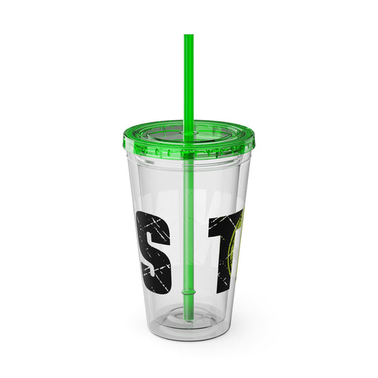 Tennis 16 oz Sunsplash Tumbler with Straw