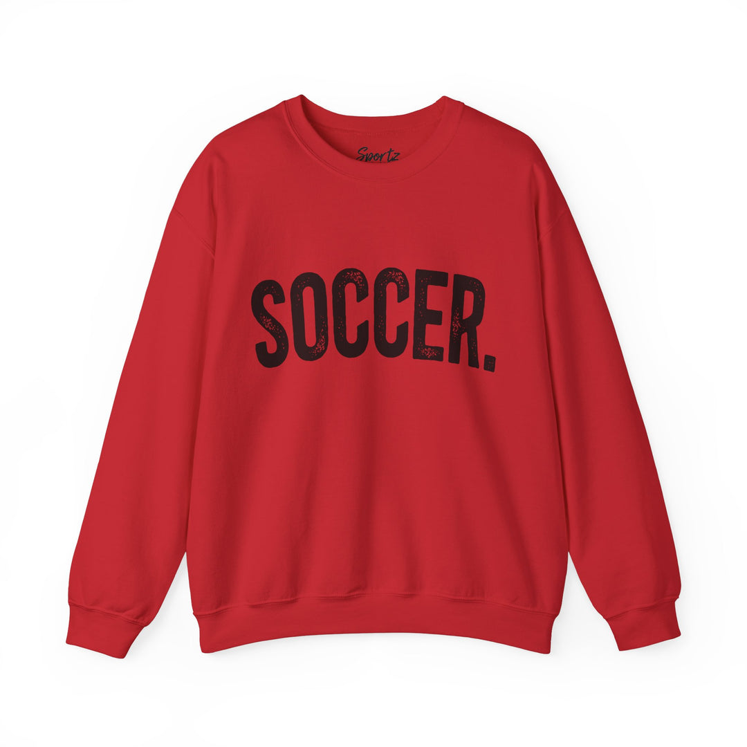 Rustic Design Soccer Adult Unisex Crewneck Sweatshirt