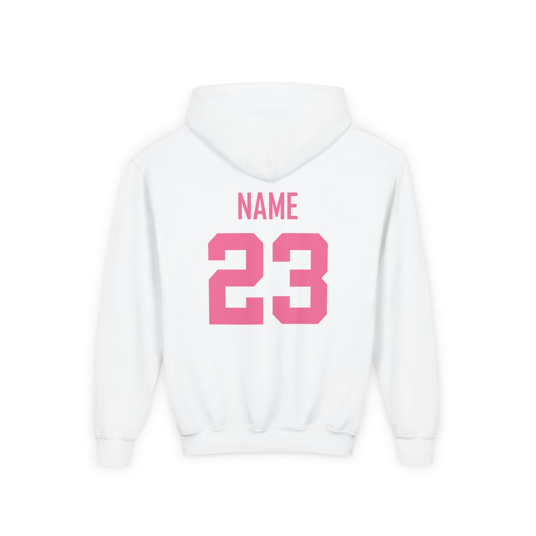 Latrobe Boys Soccer Unisex Youth Hooded Sweatshirt - Cancer Design