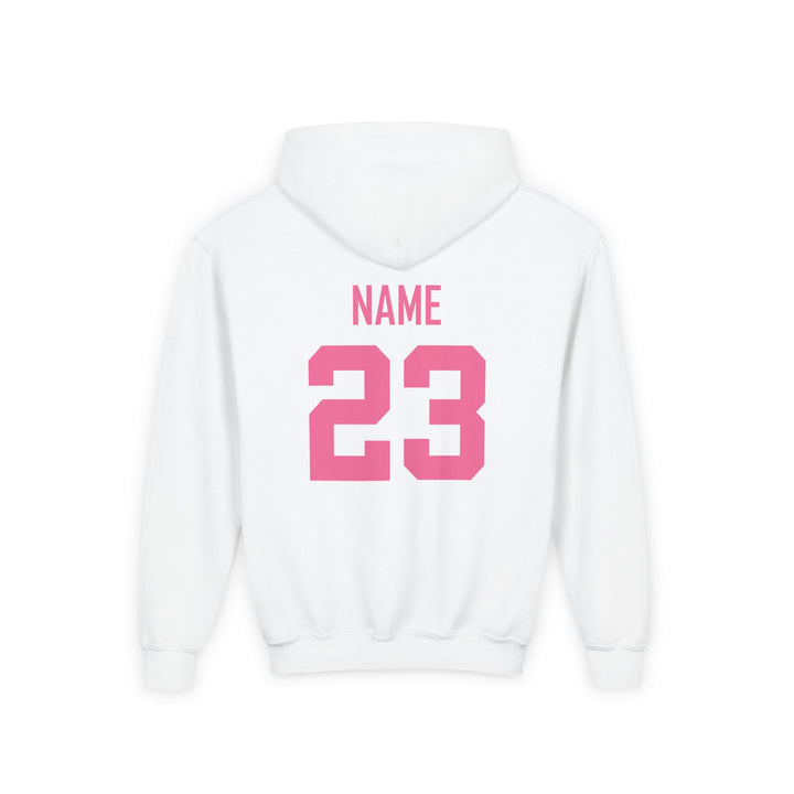 Latrobe Boys Soccer Unisex Youth Hooded Sweatshirt - Cancer Design