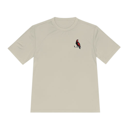 Wheeling Lightningbirds Unisex Adult Moisture Wicking T-Shirt - Bird Only Logo