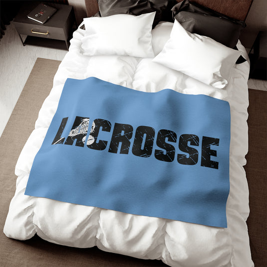 Lacrosse Sweatshirt Blanket