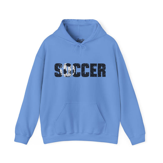 Soccer Adult Unisex Basic Hooded Sweatshirt