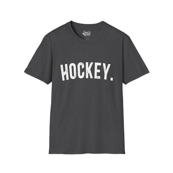 Rustic Design Hockey Adult Unisex T-Shirt
