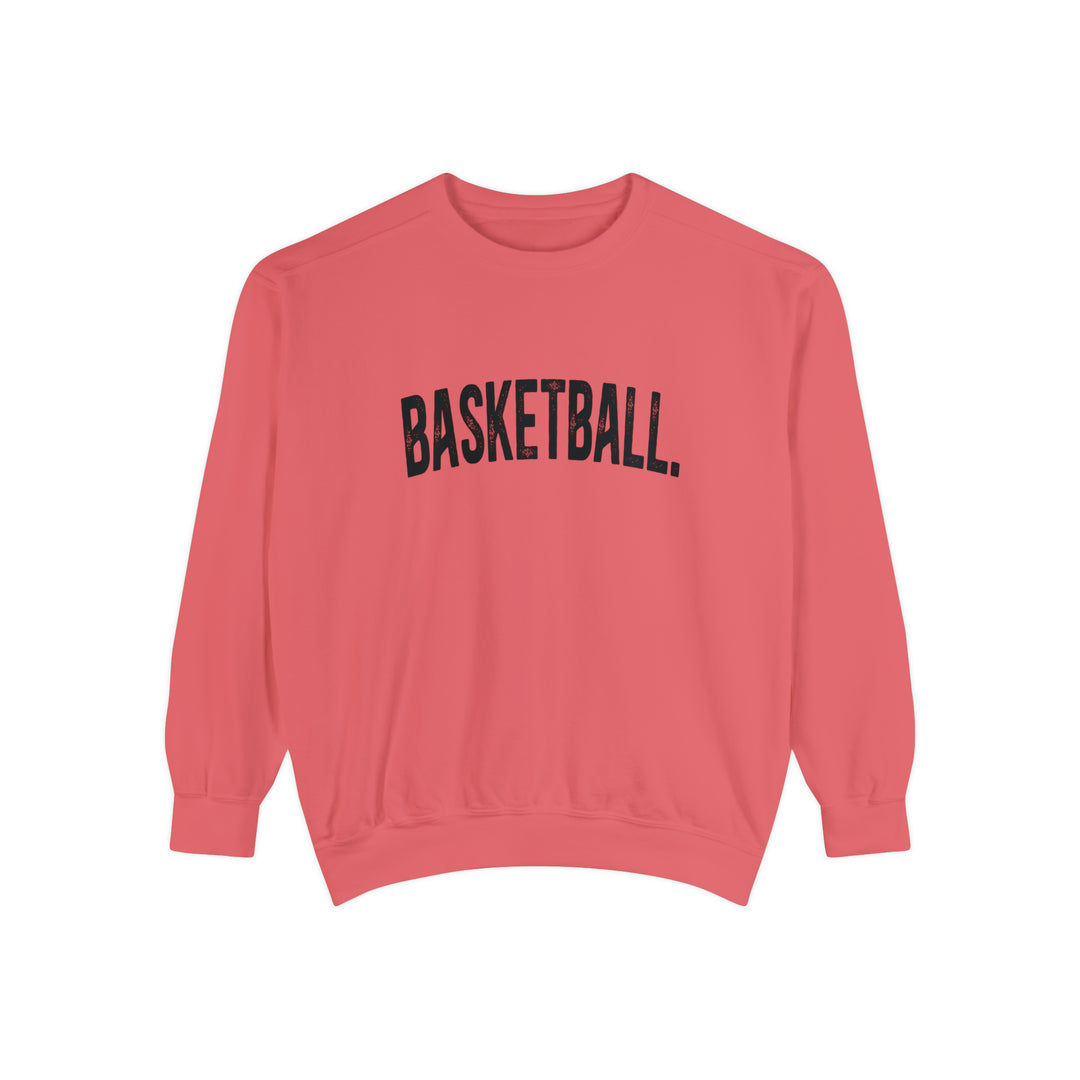 Rustic Design Basketball Adult Unisex Premium Crewneck Sweatshirt