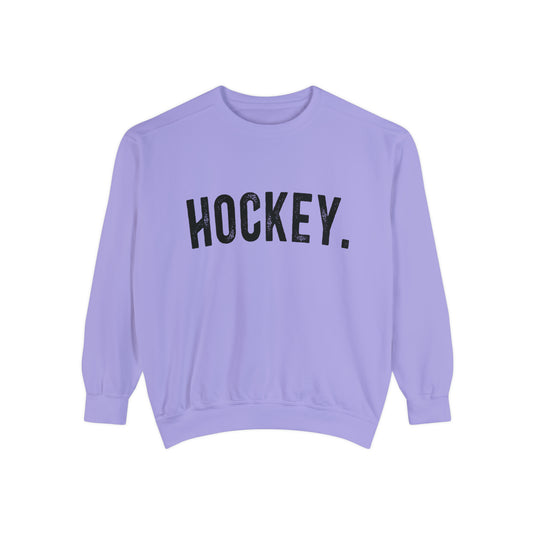 Rustic Design Hockey Adult Unisex Premium Crewneck Sweatshirt