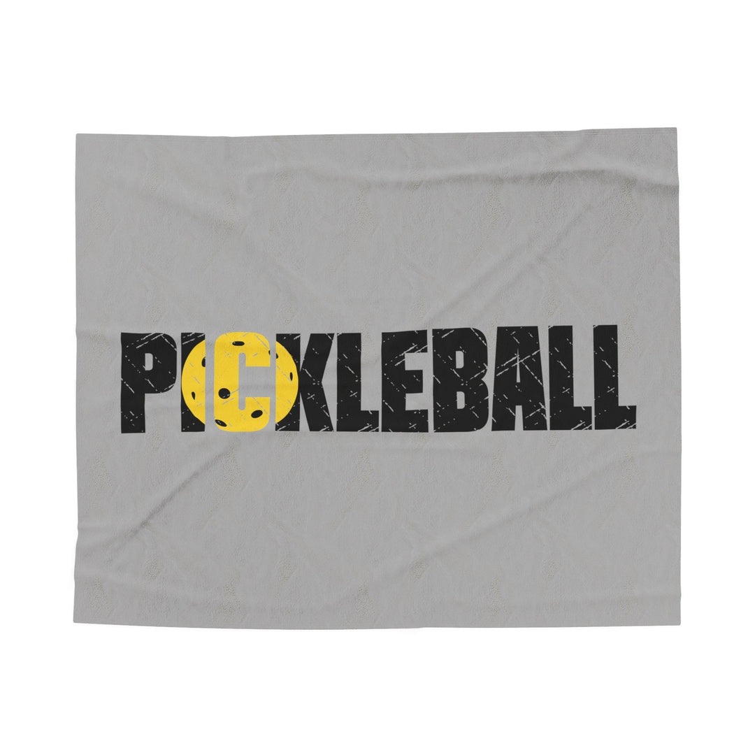 Pickleball Plush Blanket