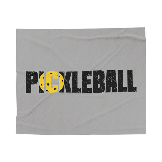 Pickleball Plush Blanket