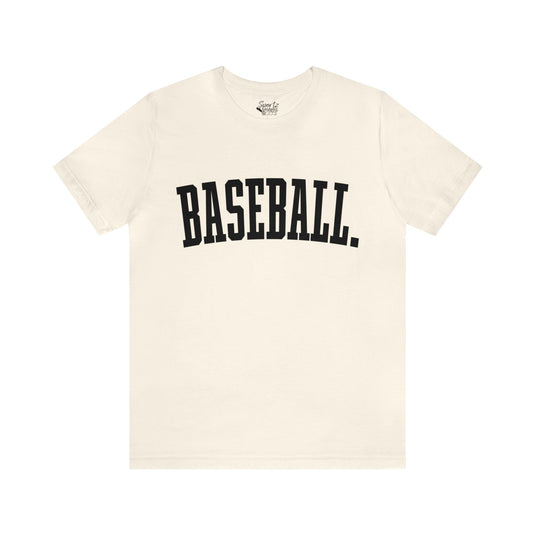 Tall Design Baseball Adult Unisex Mid-Level T-Shirt