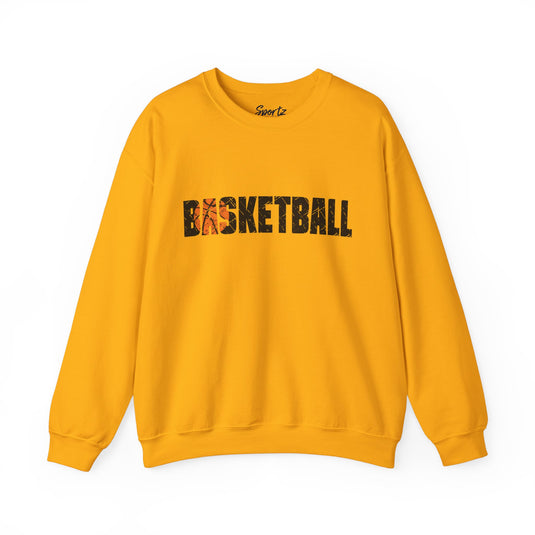 Basketball Adult Unisex Basic Crewneck Sweatshirt