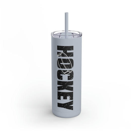 Hockey 20oz Skinny Matte Tumbler