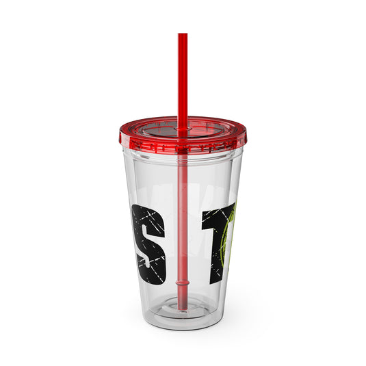 Tennis 16 oz Sunsplash Tumbler with Straw