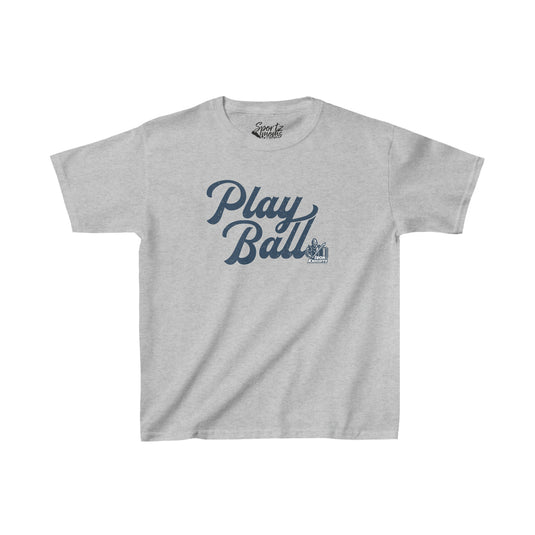 Iron Knights Basic Youth Tshirt - Play Ball Design w/Knight Logo