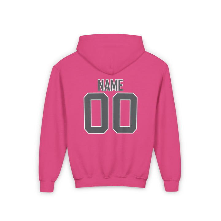 Edgewood Premier FC Unisex Youth Hooded Sweatshirt - Breast Cancer Awareness