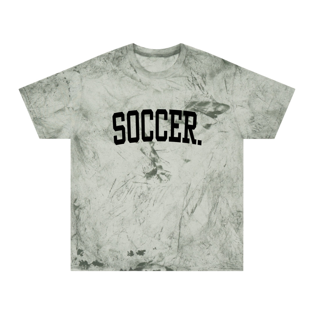 Tall Design Soccer Adult Unisex Colorblast T-Shirt