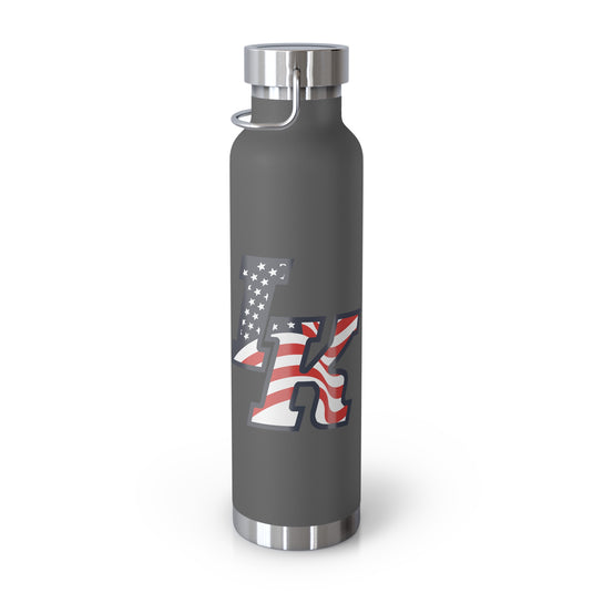 Iron Knights 22oz Bottle - w/Flag Design Only