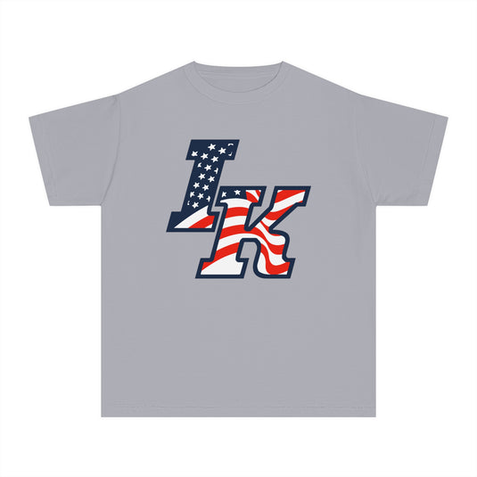 Iron Knights Youth Premium Tshirt - w/Flag Logo Only