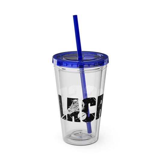 Lacrosse 16 oz Sunsplash Tumbler with Straw