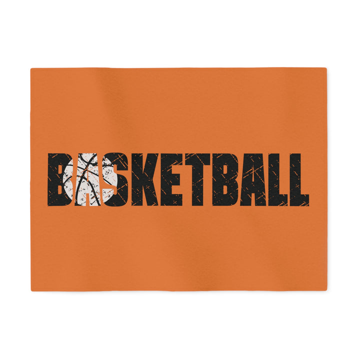 Basketball Sweatshirt Blanket