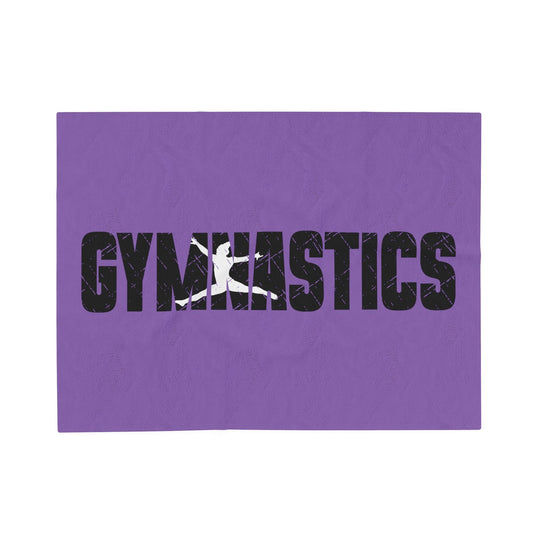 Gymnastics Plush Blanket