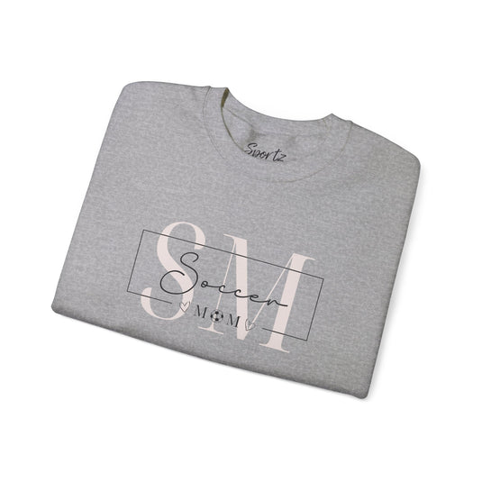 Soccer Mom SM Adult Unisex Basic Crewneck Sweatshirt