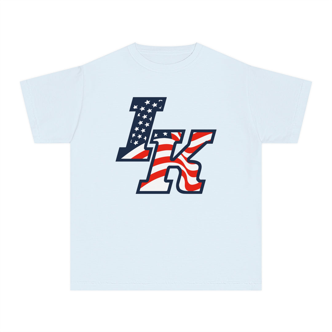 Iron Knights Youth Premium Tshirt - w/Flag Logo Only