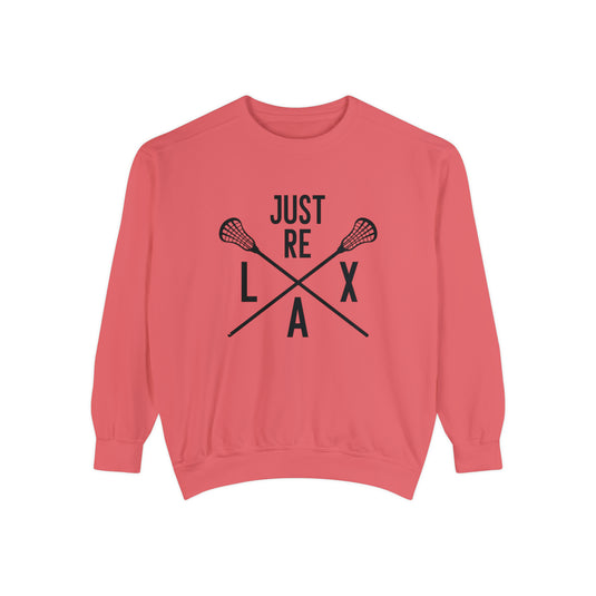 Just Re LAX Lacrosse Adult Unisex Premium Crewneck Sweatshirt